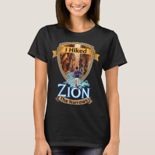 Camiseta Eu Peguei Zion O Rio Narrows Utah Adventure Souv