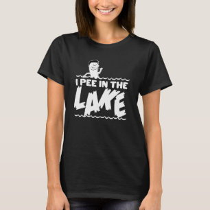 Camiseta Eu Pei Na Aventura De Pesca De Camping Da Família