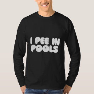 Camiseta Eu Peito Em Piscinas - Arma De Festa Irônica Irôni