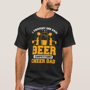 Camiseta Eu Pensei Que Ela Disse "Competição De Cerveja" "P