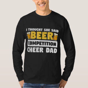 Camiseta Eu Pensei Que Ela Disse "Competição De Cerveja" "P