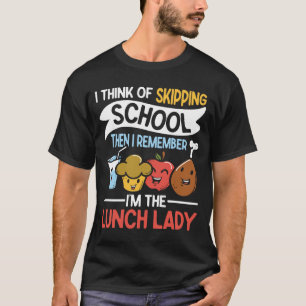Camiseta Eu penso em pular a escola