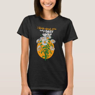 Camiseta Eu Penso em Você a Cada Margarida Botânico Jardin