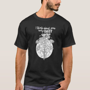 Camiseta Eu Penso em Você a Cada Margarida Botânico Jardin