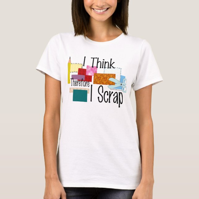 Camiseta Eu penso que conseqüentemente eu me desfaço do (Frente)