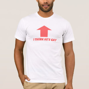 Camiseta Eu penso que é T alegre