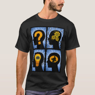 Camiseta Eu penso que eu irei pescar