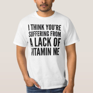 Camiseta EU PENSO que VOCÊ ME ESTÁ SOFRENDO DE UMA FALTA 