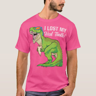 Camiseta Eu Perdi Meus Primeiros Dentes De Bebê Do Dinossau