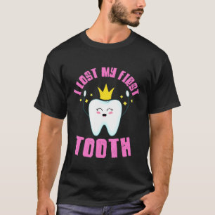 Camiseta Eu Perdi Meus Primeiros Dentes Dentes De Crianças