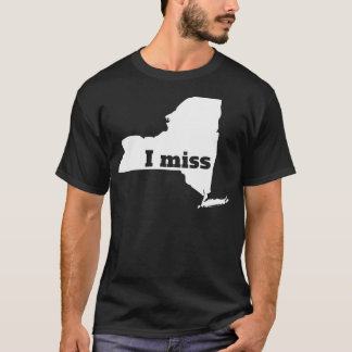 Camiseta Eu Perdi Nova York Meu Estado De Casa