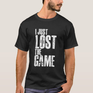 Camiseta Eu Perdi O Jogo