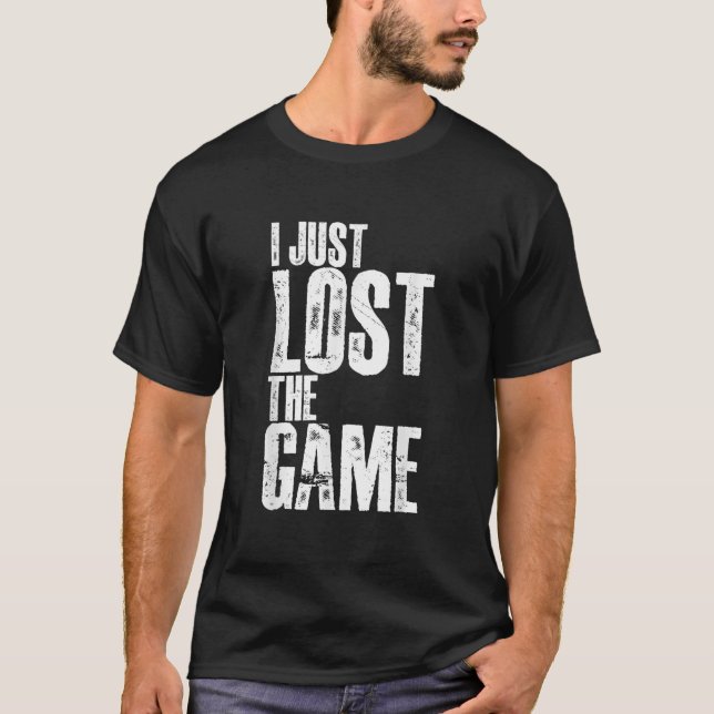 Camiseta Eu Perdi O Jogo (Frente)