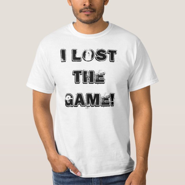 CAMISETA EU PERDI THE GAME! (Frente)