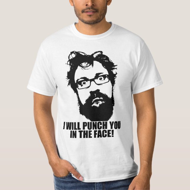 CAMISETA EU PERFURÁ-LO-EI NA CARA (Frente)