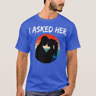 Camiseta Eu Perguntei A Sua Proposta De Noivado Reveal Groo