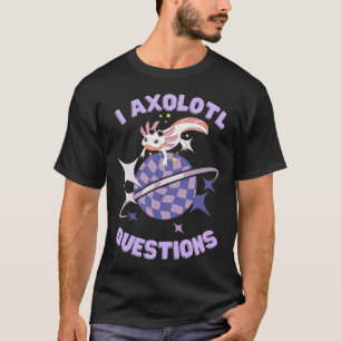 Camiseta Eu pergunto AXOLOTL, lindo AXOLOTL ano 2000 old SC