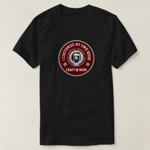Camiseta Eu Personalizo Minha Própria Cerveja