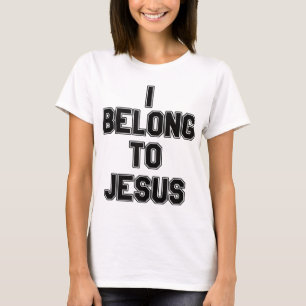 Camiseta Eu Pertenço A Jesus