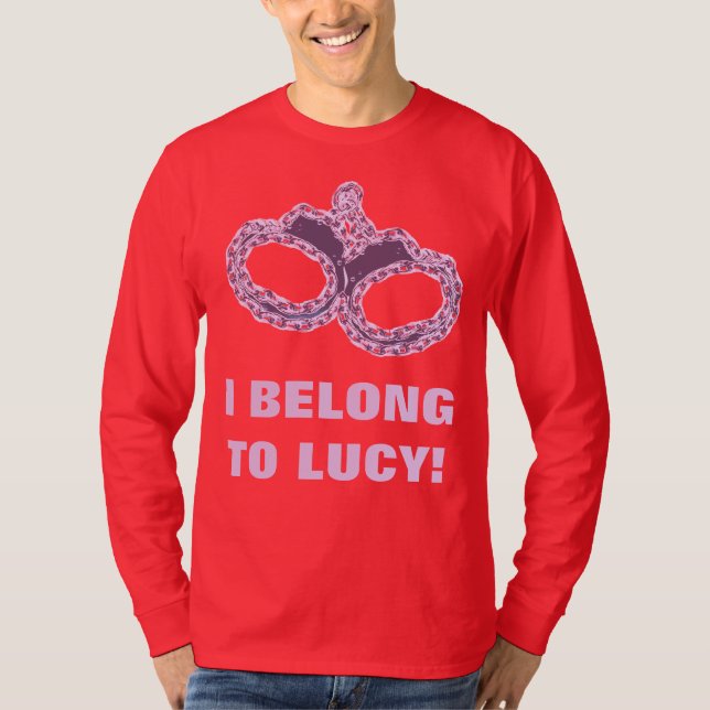 CAMISETA EU PERTENÇO À SORTE! (Frente)