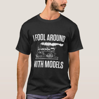 Camiseta Eu Perto De Modelos Com Engenheiro De Comboio Engr