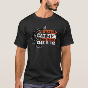 Camiseta Eu Pesco Bagre Tudo Mais É Isca Bagre