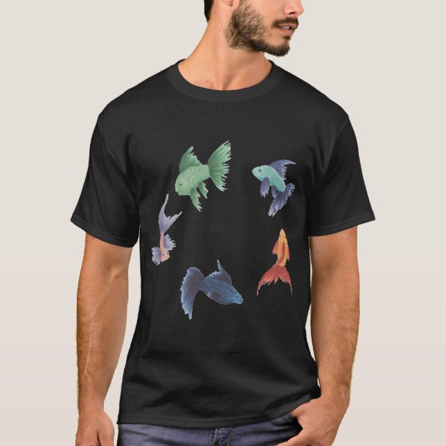 Camiseta Eu Pesco Portanto Eu Sou (Frente)
