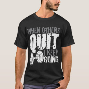 Camiseta Eu Peso Continuo Indo Academia