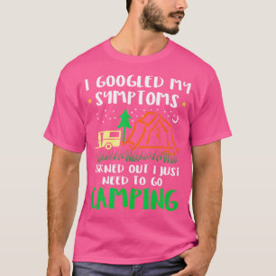 Camiseta Eu Pesquisei Meus Sintomas E Acabei Precisando De