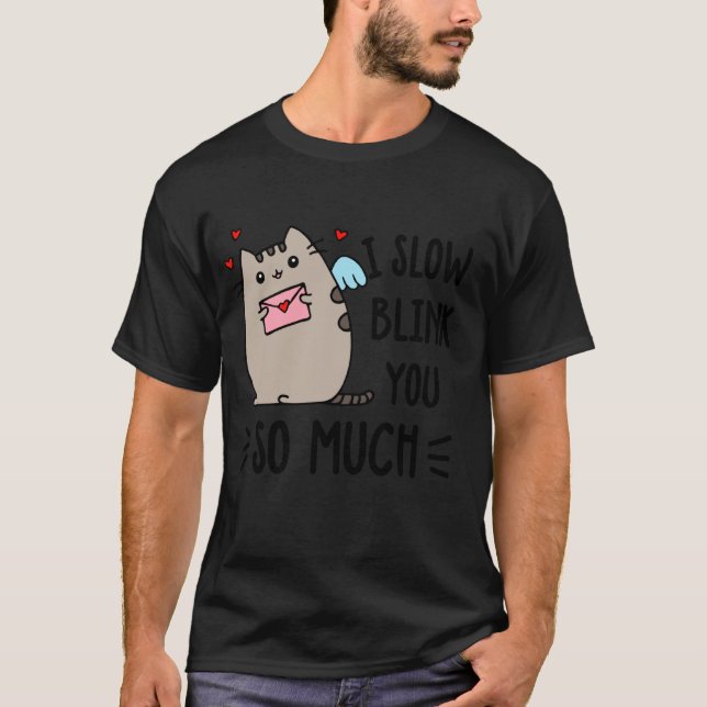 Camiseta Eu Piscadela Lenta Você Tanto (Frente)