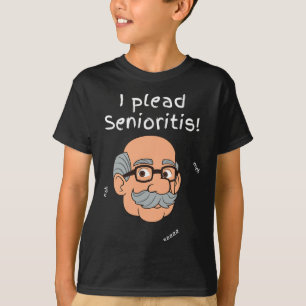 Camiseta Eu Pleiteio Senioristis. Homem Idoso Mulher Envelh