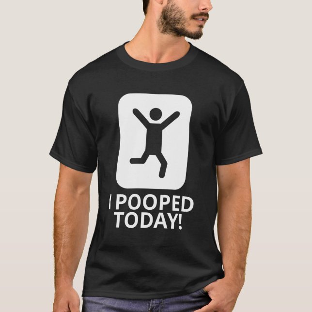 Camiseta Eu Pooptei Hoje (Frente)