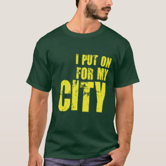 CAMISETA EU PÔR SOBRE PARA MINHA CIDADE