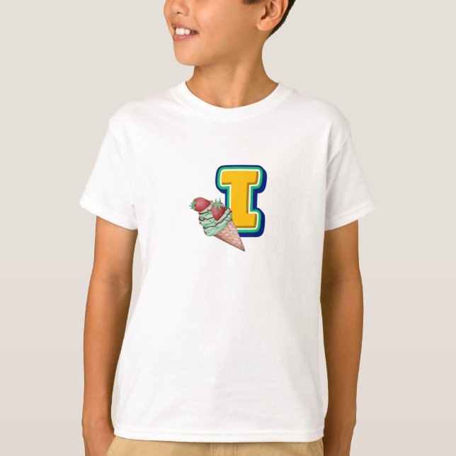 Camiseta Eu por Sorvete (Frente)