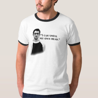Camiseta Eu posso cheirar minha própria cabeça
