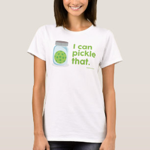 Camiseta "Eu posso conservar aquele" camisola de alças de