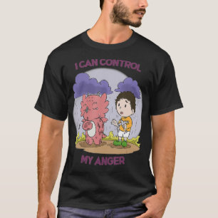 Camiseta Eu Posso Controlar Minha Raiva Meus Livros Dragões