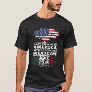 Camiseta Eu Posso Crescer Na América Mas Minhas Raízes São 
