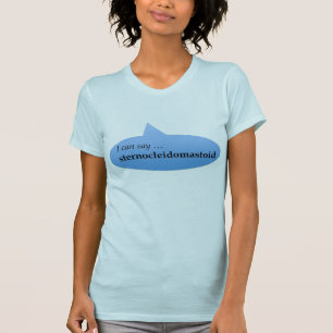 Camiseta eu posso dizer sternocleidomastoid