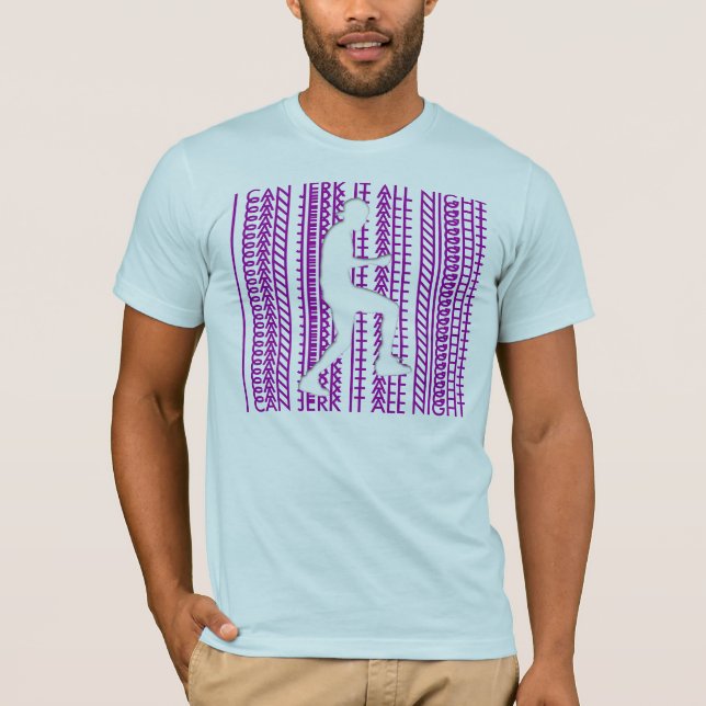 CAMISETA EU POSSO EMPURRÁ-LO TODA A NOITE (Frente)