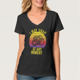 Camiseta Eu Posso Encaixar A Qualquer Momento A Fotografia