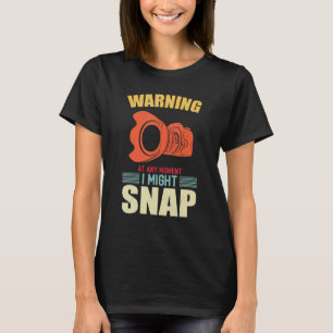 Camiseta Eu Posso Estalar Fotografia Fotógrafo Câmera 3