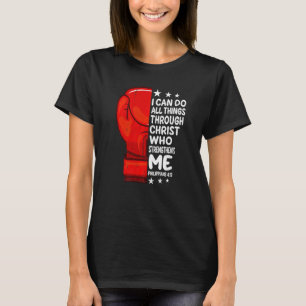 Camiseta Eu Posso Fazer Coisas Através Do Cristo Philippian
