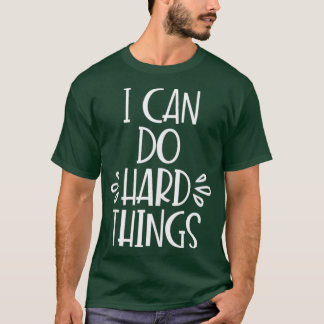 Camiseta Eu posso fazer coisas Duros Design Inspiracional