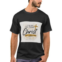 Camiseta Eu Posso Fazer Todas as Coisas Através de