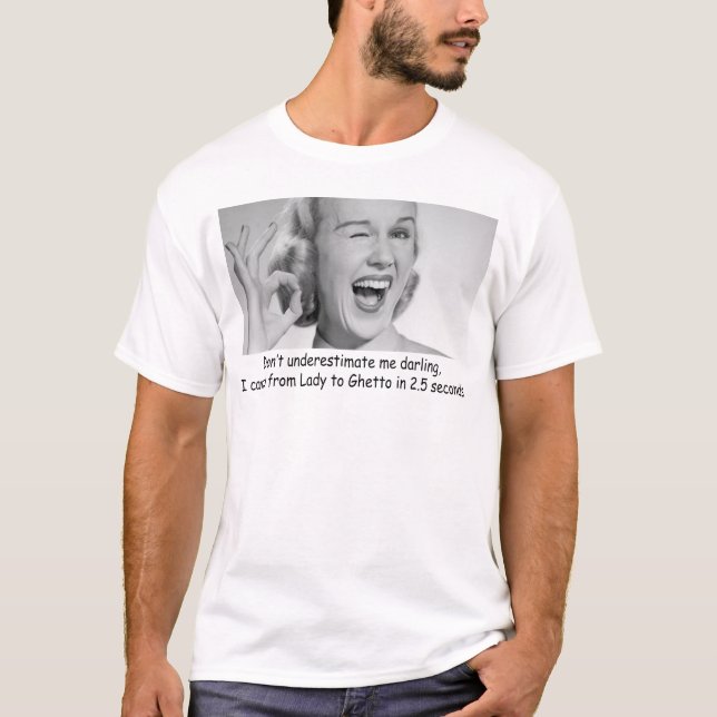 CAMISETA EU POSSO IR DA SENHORA GUETO 2,5 SEGUNDOS (Frente)