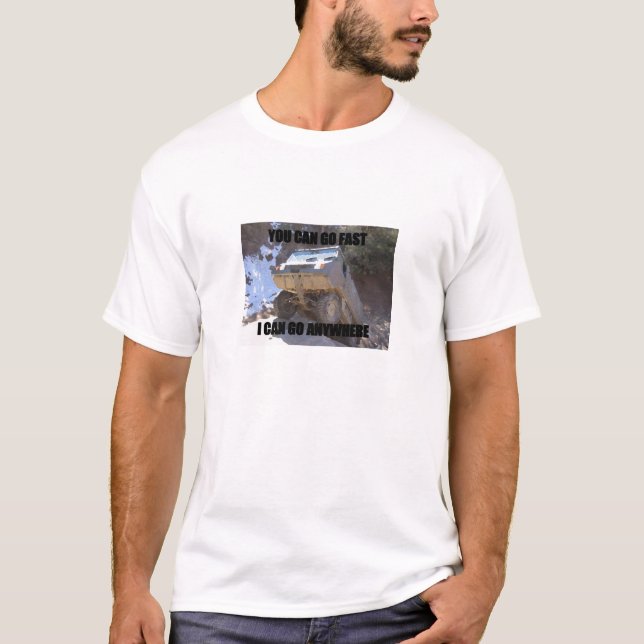 Camiseta Eu posso ir em qualquer lugar (Frente)