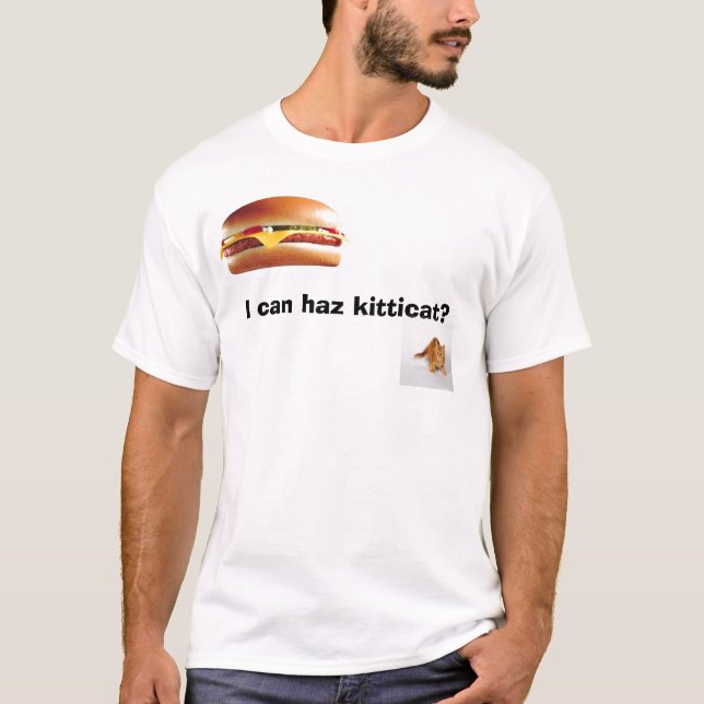 Camiseta Eu posso kitticat do haz? (Frente)