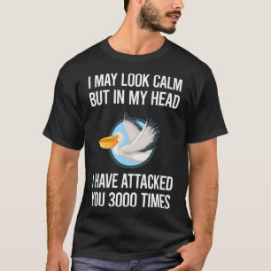 Camiseta Eu Posso Parecer Pelicano Calmo 08