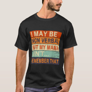 Camiseta Eu Posso Ser Consciência Não Verbal Sobre Autismo